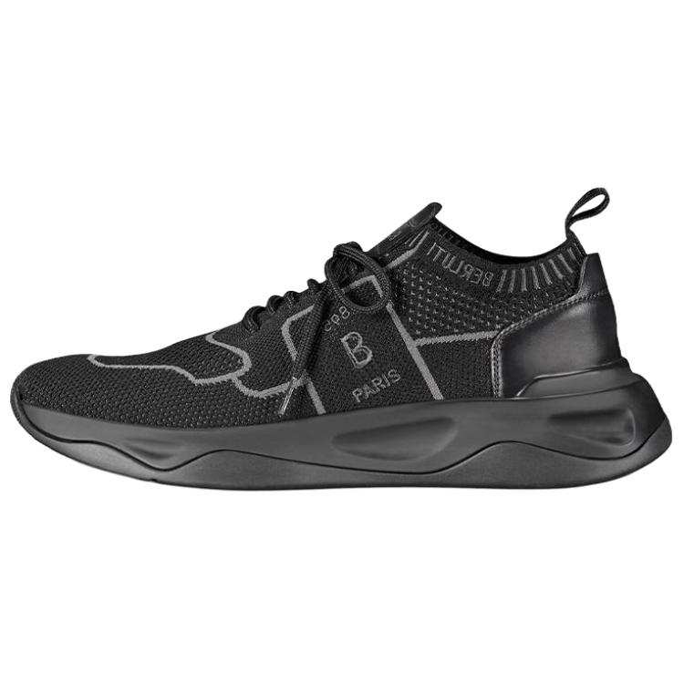 BERLUTI Casual Shoes Men's Low Top Black