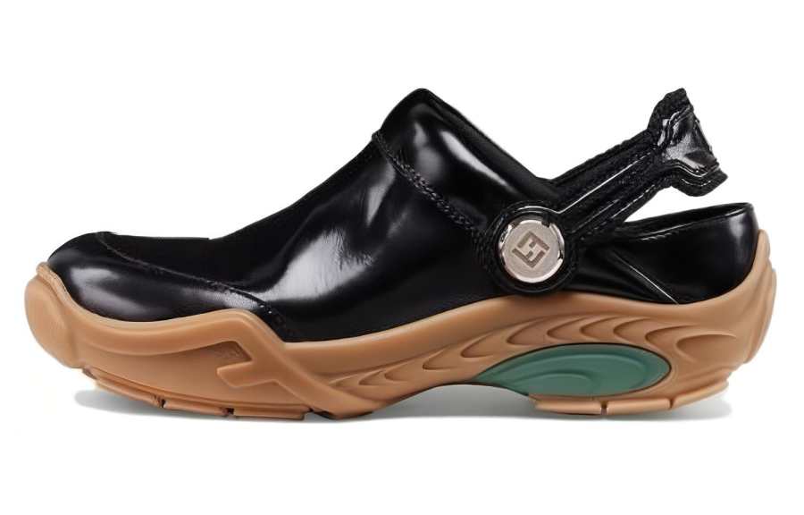 FENDI FENDI Lab Slip On Clogs