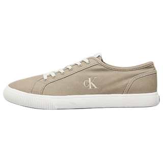 CKJ CALVIN KLEIN JEANS Canvas Shoes Men's Brown