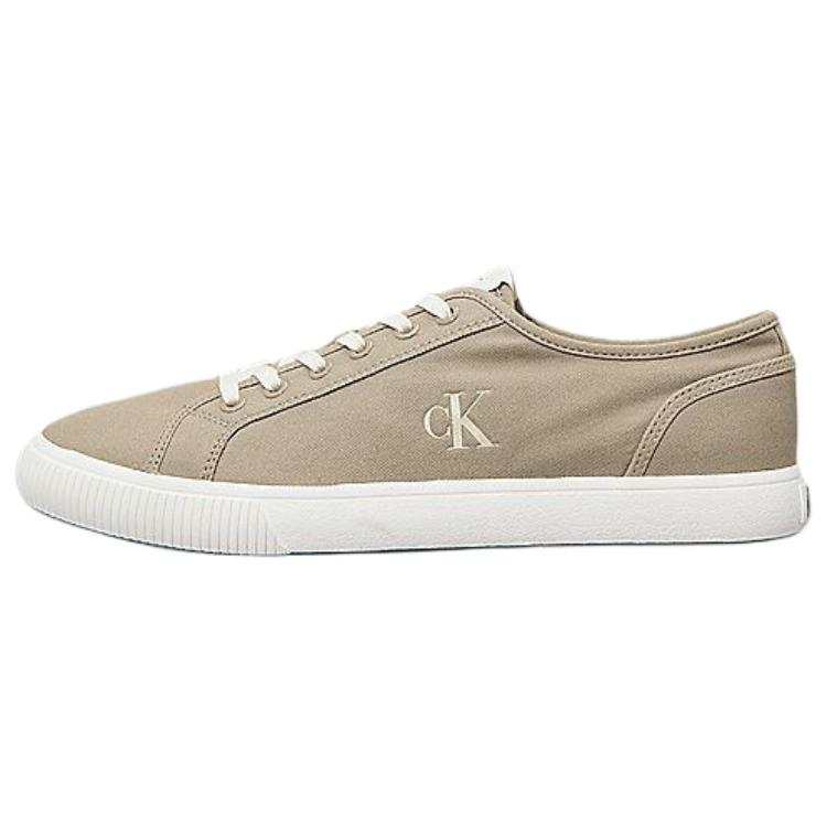 CKJ CALVIN KLEIN JEANS Canvas Shoes Men's Brown