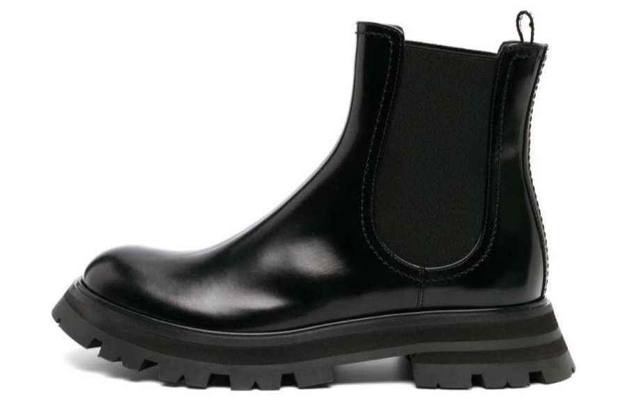 Alexander McQueen Wander Chelsea Boot 'Black' Women's