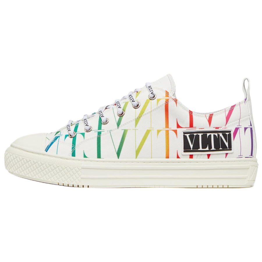 Valentino Giggies Low 'VLTN Times Allover Print - White Multi'