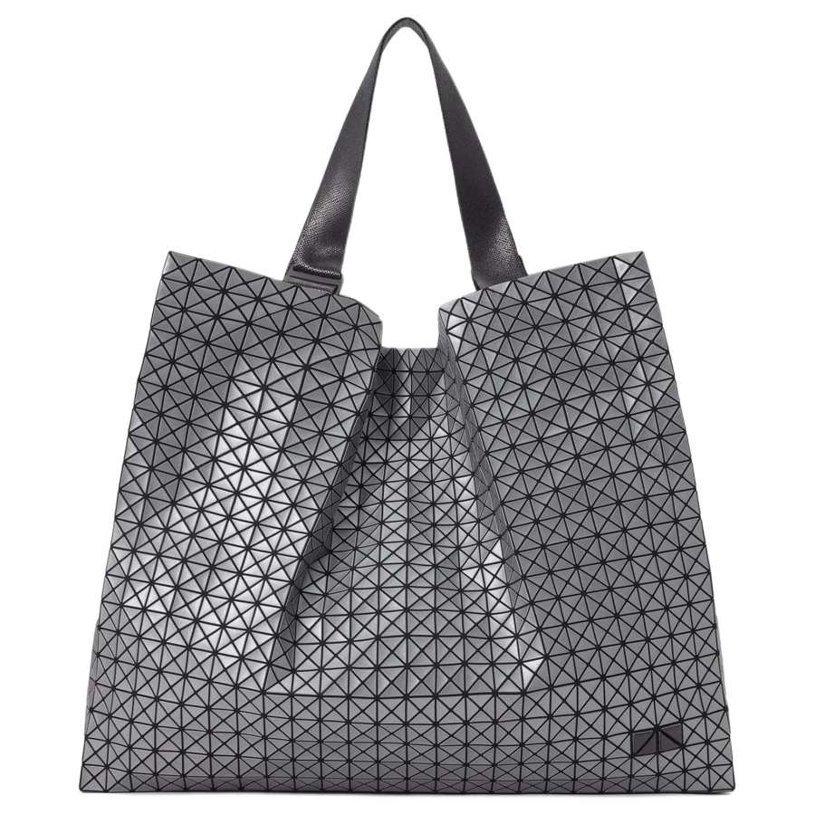 ISSEY MIYAKE CartKuro Cotton Handbag Women's Dark Gray