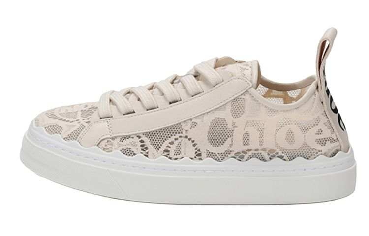 Chloé Lauren Lace-detail Sneakers