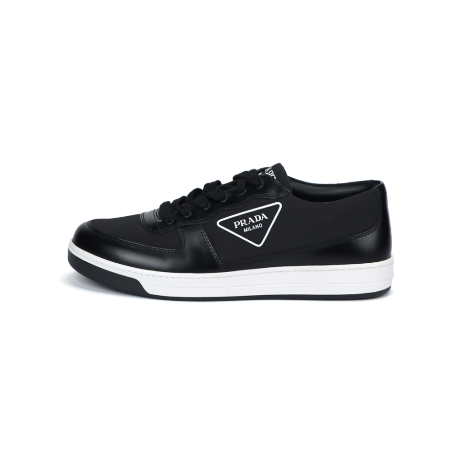 PRADA PRADA Low top Stylish Skateboarding Shoes Men's Black
