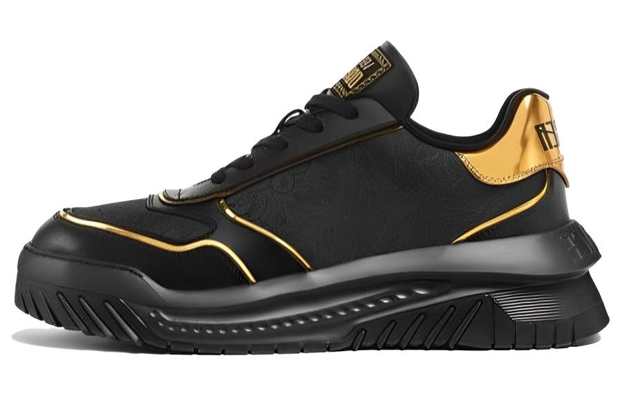 VERSACE VERSACE Odissea Chunky Leather Sneakers