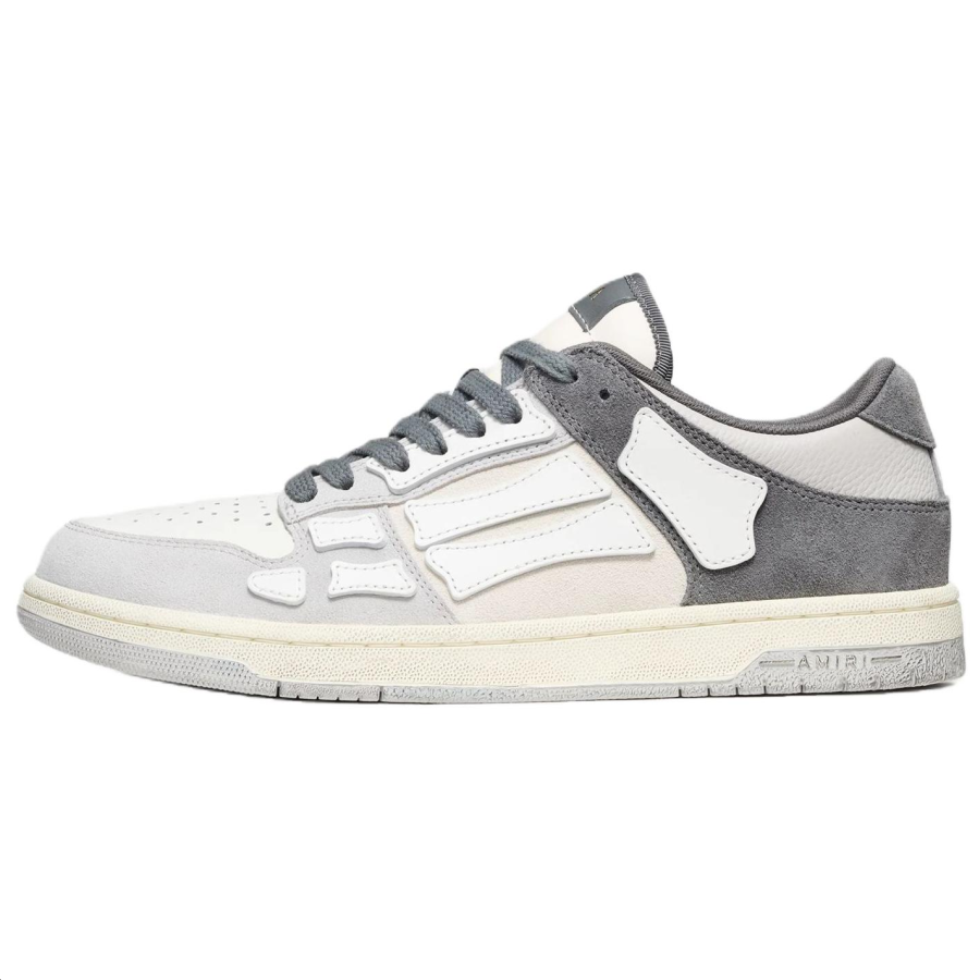 AMIRI Skel Top Low top Skateboard Shoes Men's Gray