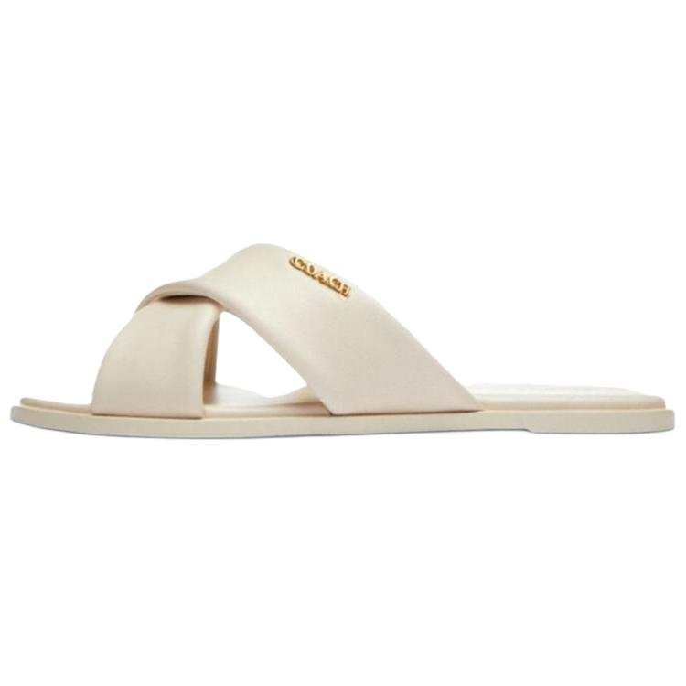 COACH COACH Slide Slippers Women's White