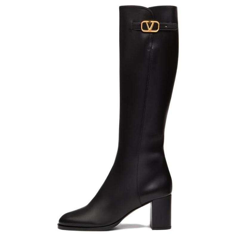 Valentino Garavani VLogo Signature 70mm Knee-high Boots