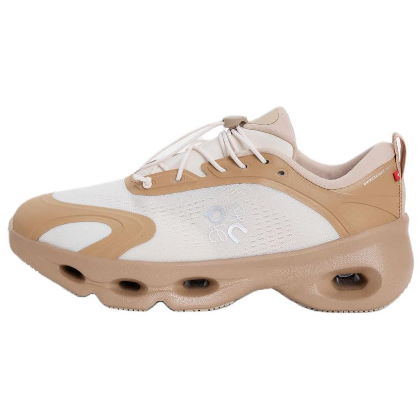 LOEWE XOn On Running, Collaboration Cloudsolo Low top Casual Shoes Women's Beige Brown