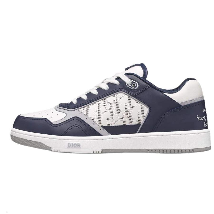 DIOR B27 Uptown And HYLTON NEL Low top Skateboard Shoes Men's Blue