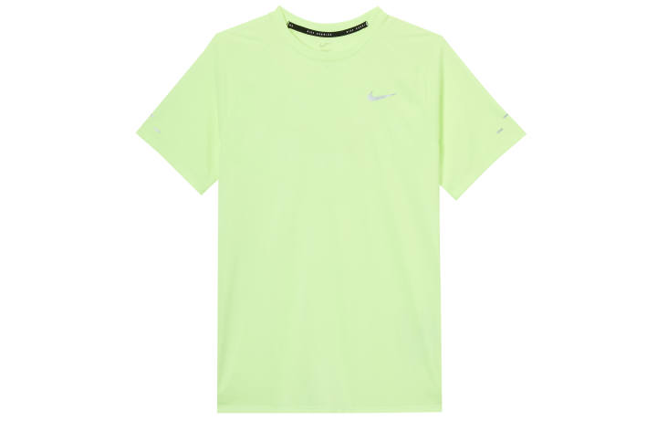 Nike Nike Dri FIT ADV T Shirt Men's Ultra Light Neon Yellow/Reflection Silver