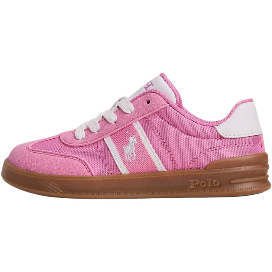 Polo Ralph Lauren Heritage Court III Low top Toddler Shoes Pink Infant And Toddler