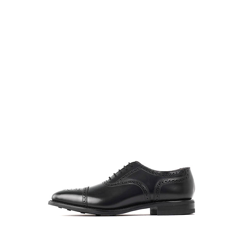 LOAKE Top Grain Cow Leather Men's Casual Shoes Men's Black