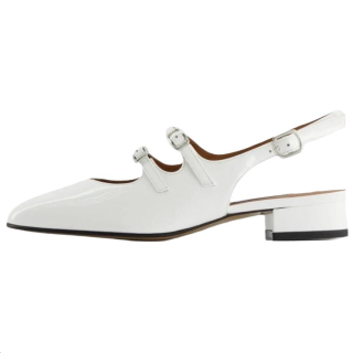 Carel Patent Leather Casual Shoes Women's White