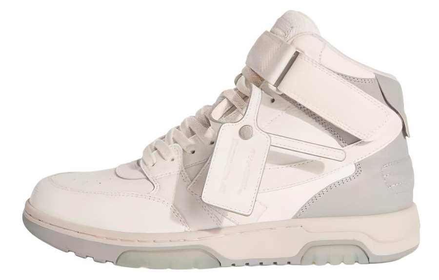 OFF-WHITE OFF-WHITE Out Of Office mid-top sneakers