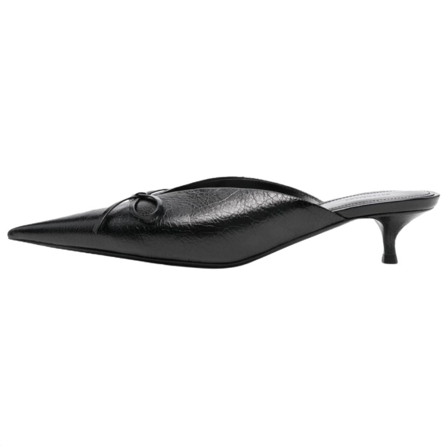 Balenciaga Knife Bow Detailed Mules Women's