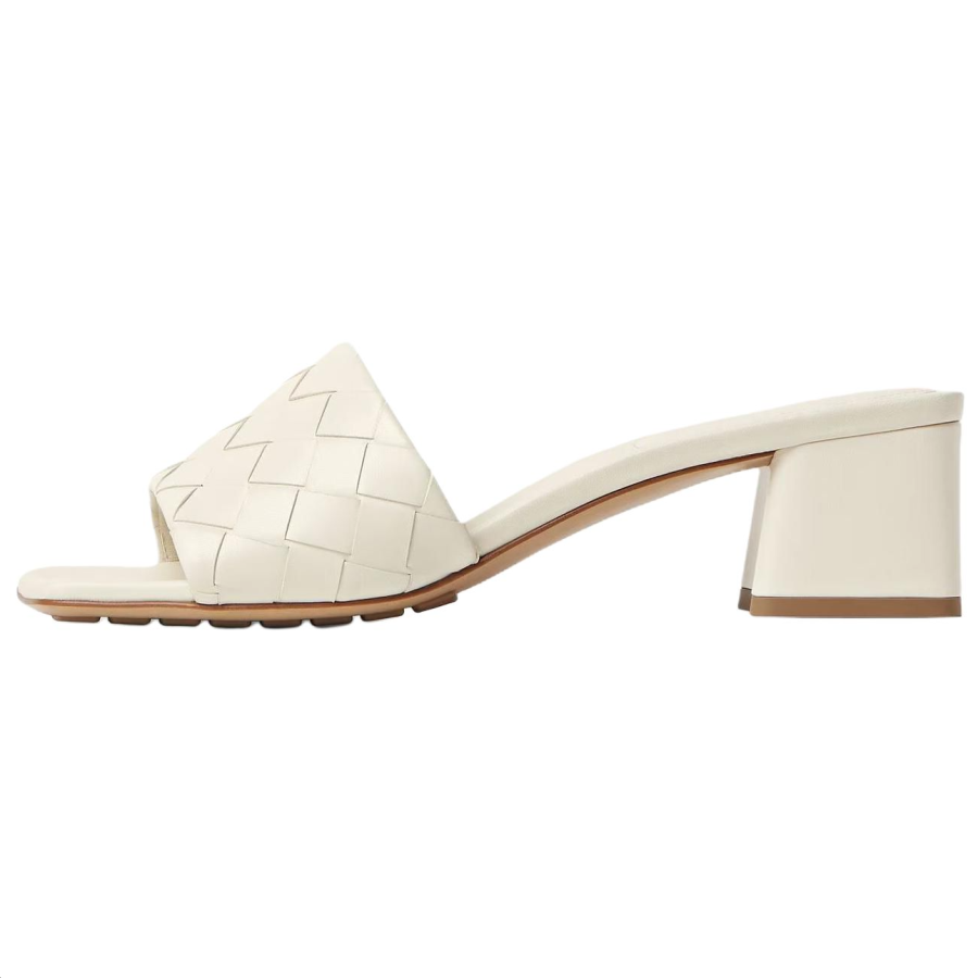 Bottega Veneta Slide Slippers 4.5cm Women's White