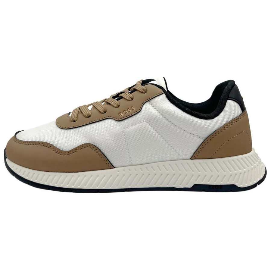 HUGO BOSS Titanium Runn Low top Casual Shoes Men's Brown