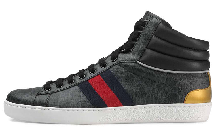 GUCCI Gucci Ace Gg High Top 'Black'