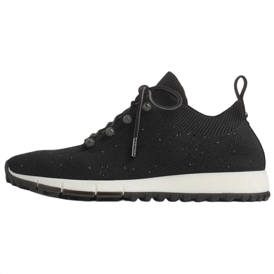 Jimmy Choo Veles Low top Casual Shoes Women's Black