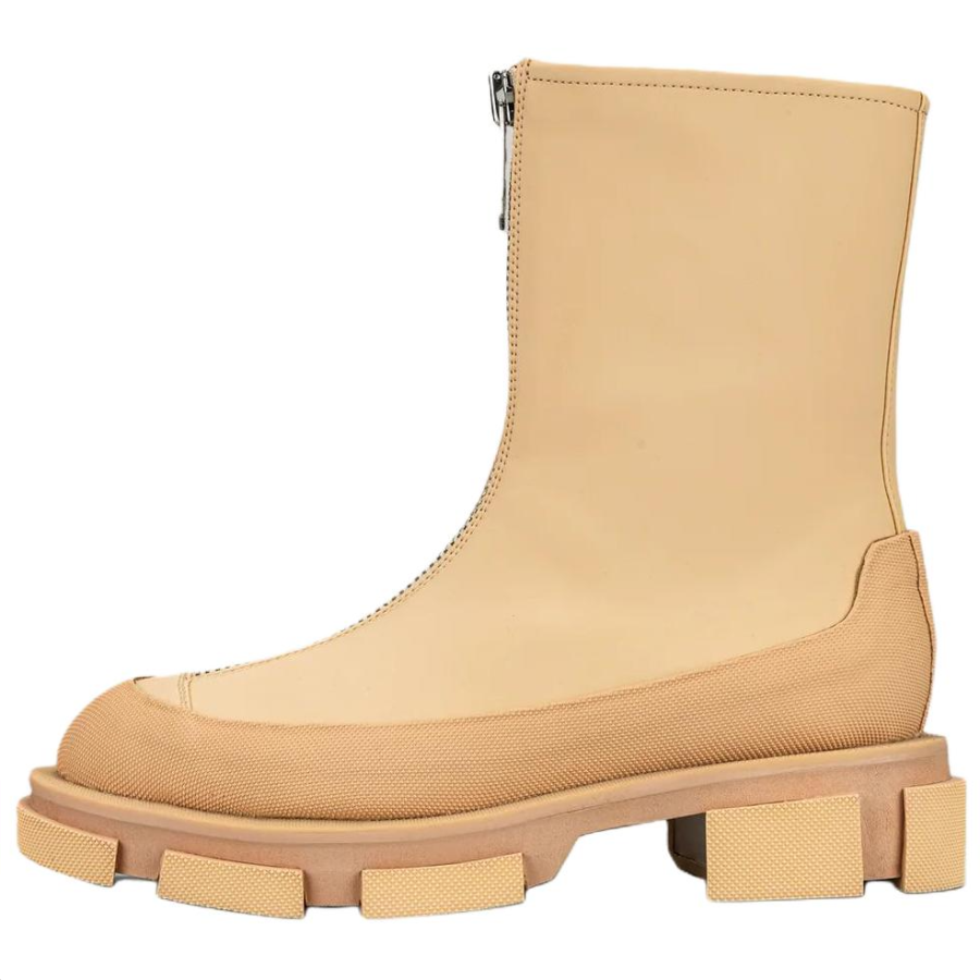 Both Both Gao Calfskin Ankle Boots Unisex Beige