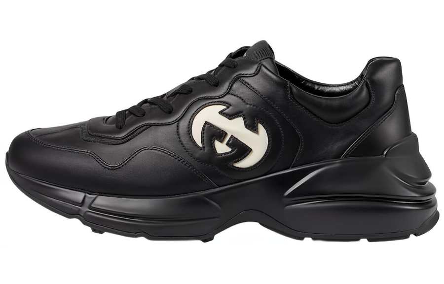 GUCCI Gucci Rhyton 'Interlocking G - Black Ivory'