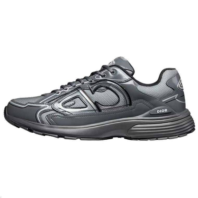 DIOR DIOR B30 Countdown Low top Casual Shoes Men's Light Gray
