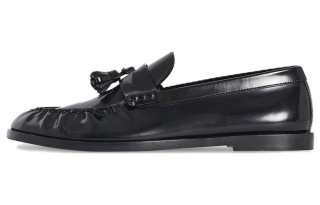 THE ROW Tassel-detail Leather Loafers