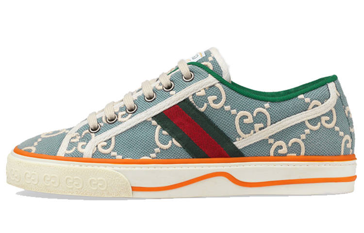 GUCCI Tennis 1977 Sneakers Light Blue Women's