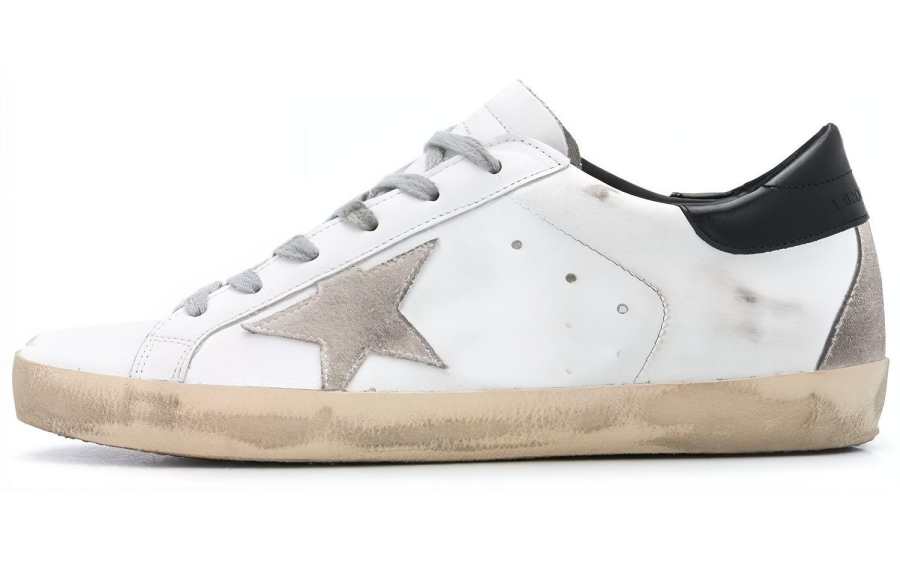 Golden Goose Super-Star White Black Women's