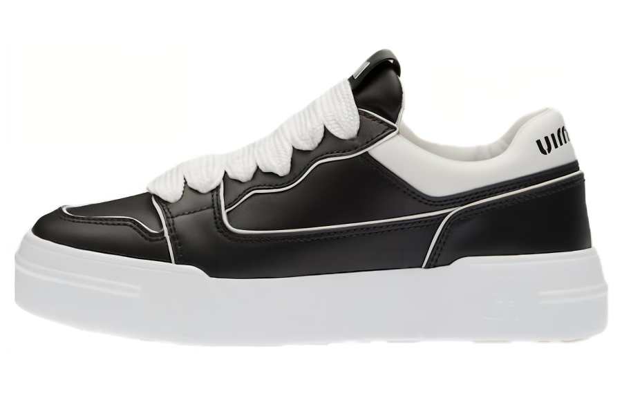 MIU MIU Low top Stylish Skateboarding Shoes Women's Black