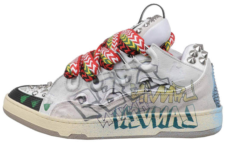 Lanvin Lanvin Curb Sneaker Graffiti Women's