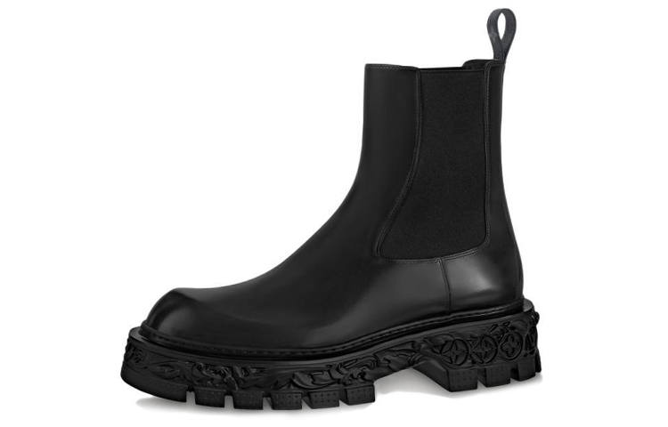 LOUIS VUITTON LOUIS VUITTON Lv Baroque Chelsea Boots 'Black'