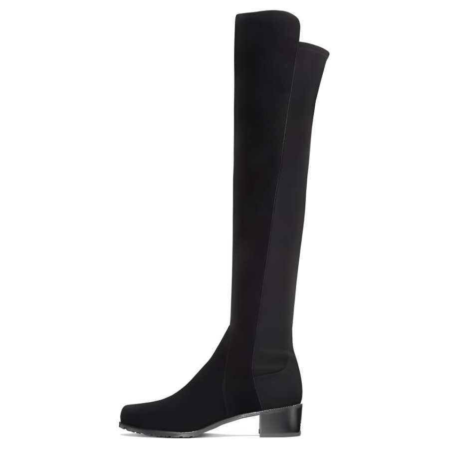 Stuart Weitzman Stuart Weitzman/SW Leather Knee High Boots 4cm Women's Black