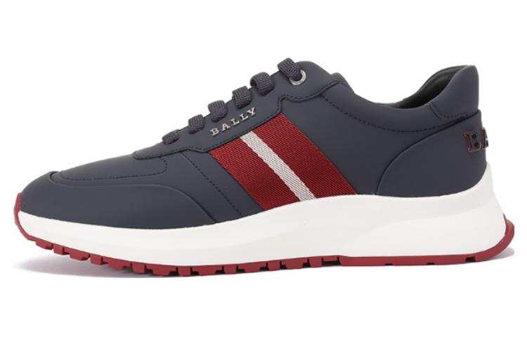BALLY Breathable Low top Sports Casual Shoes Men's Midnight Blue