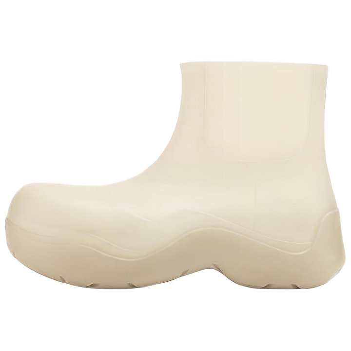 Bottega Veneta Bottega Veneta Puddle Rain Boots Rubber Classic Ankle Boots Women's White
