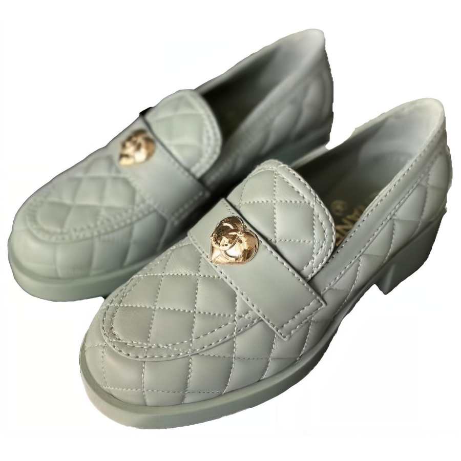 CHANEL CHANEL Loafers Women's Blue