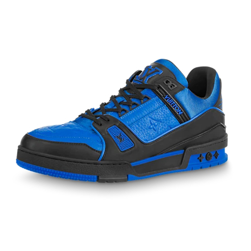 LOUIS VUITTON Louis Vuitton Trainer Low 'Black Blue'