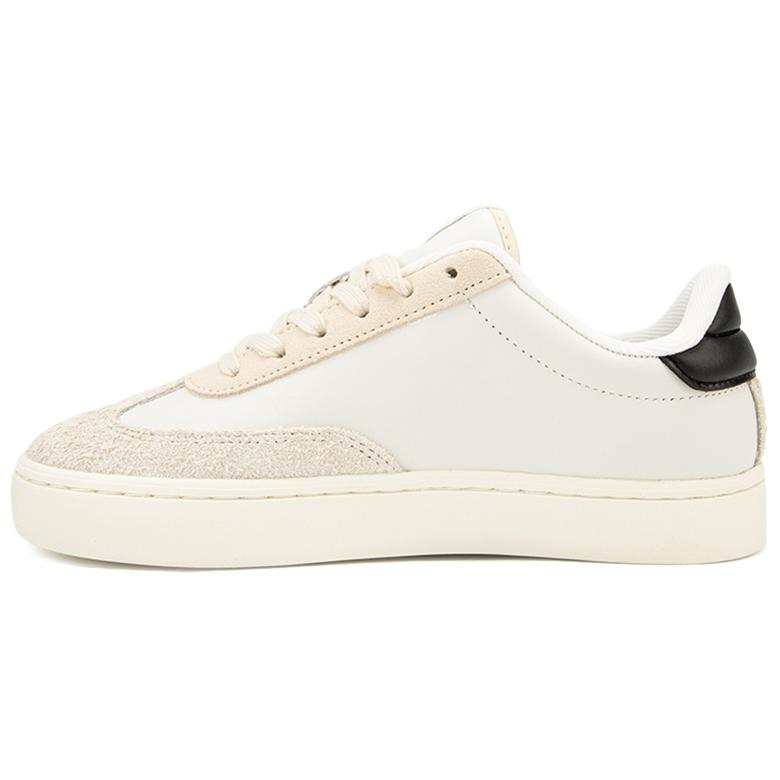 CKJ CALVIN KLEIN JEANS Skateboard Shoes Women's Moon White