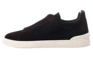 Ermenegildo Zegna Zegna Triple Stitch Suede Sneakers
