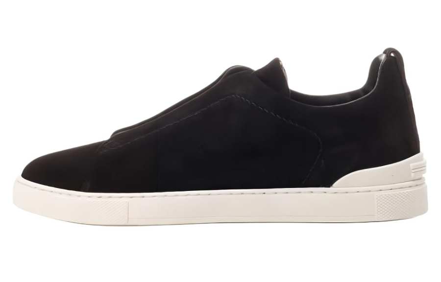 Ermenegildo Zegna Zegna Triple Stitch Suede Sneakers