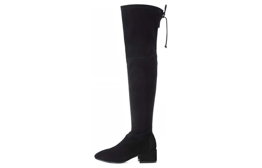 Stuart Weitzman Stuart Weitzman/SW Suede Knee high Boots Women's Black