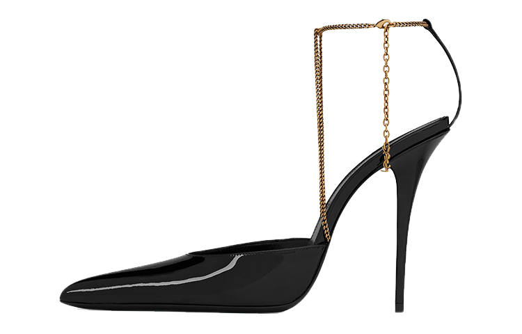 SAINT LAURENT Kayla Patent Pumps