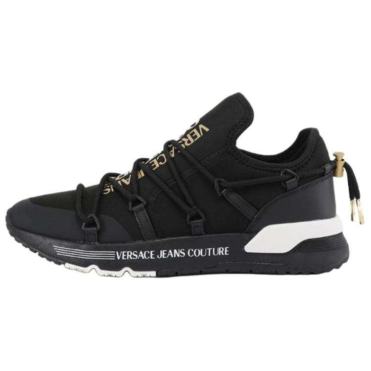 VERSACE JEANS COUTURE Logo Printed Lace Up Sneakers