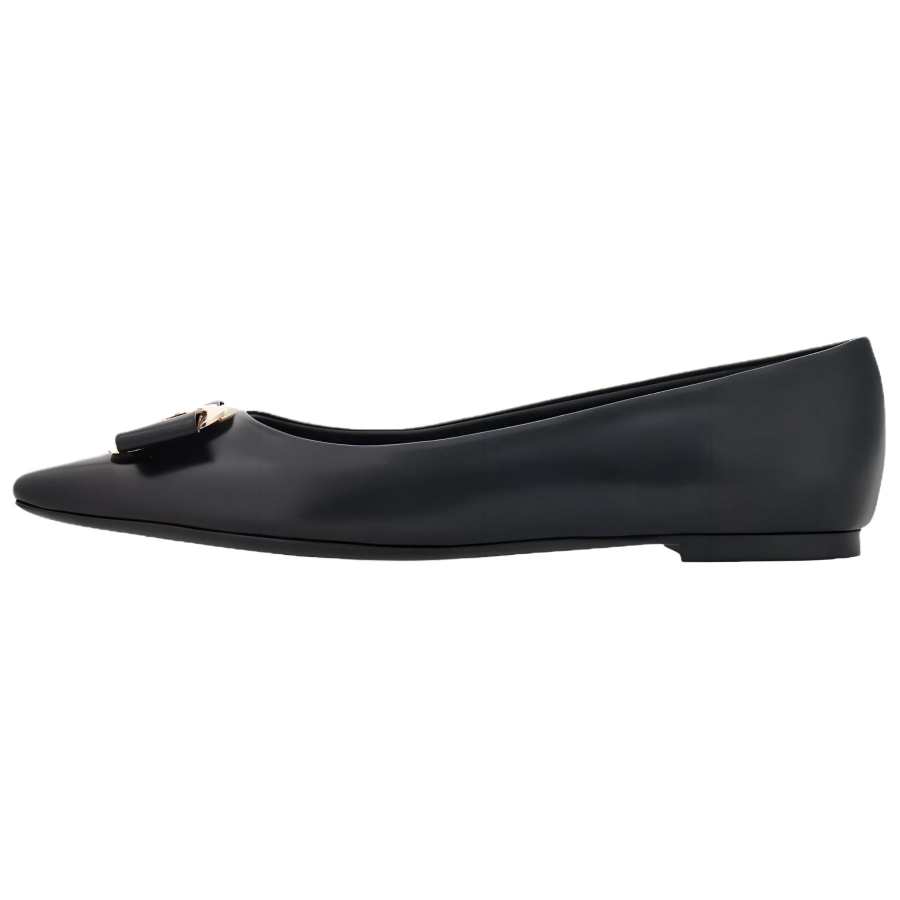 FERRAGAMO New Vara-bow Lambskin Ballerina Shoes