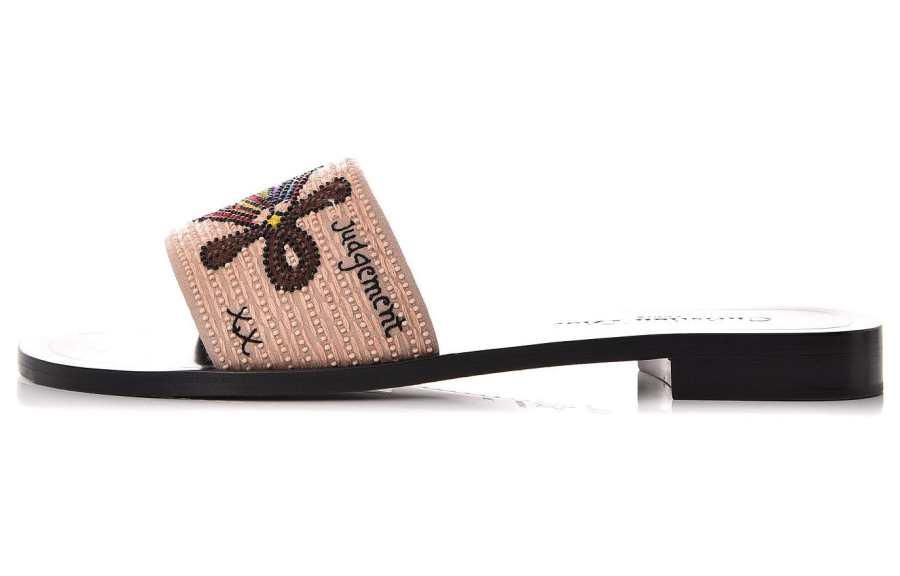 DIOR DIOR Black Tarot Judgement Sandal Women's