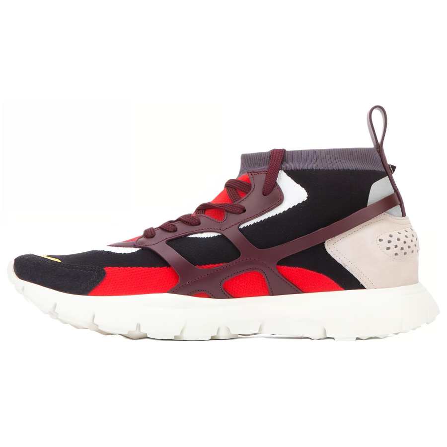 Valentino Leather Casual Shoes Men's Red