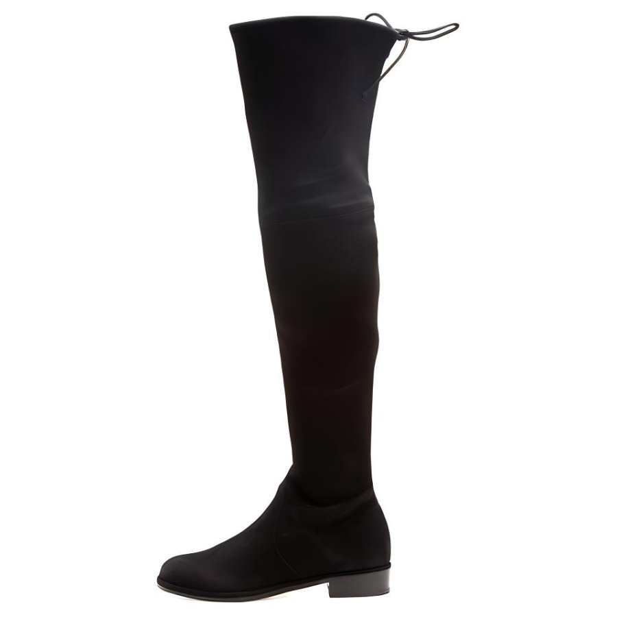 Stuart Weitzman Stuart Weitzman/SW Lowland Suede Over the knee Boots Women's Black