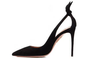AQUAZZURA Bow Tie 85mm Pumps
